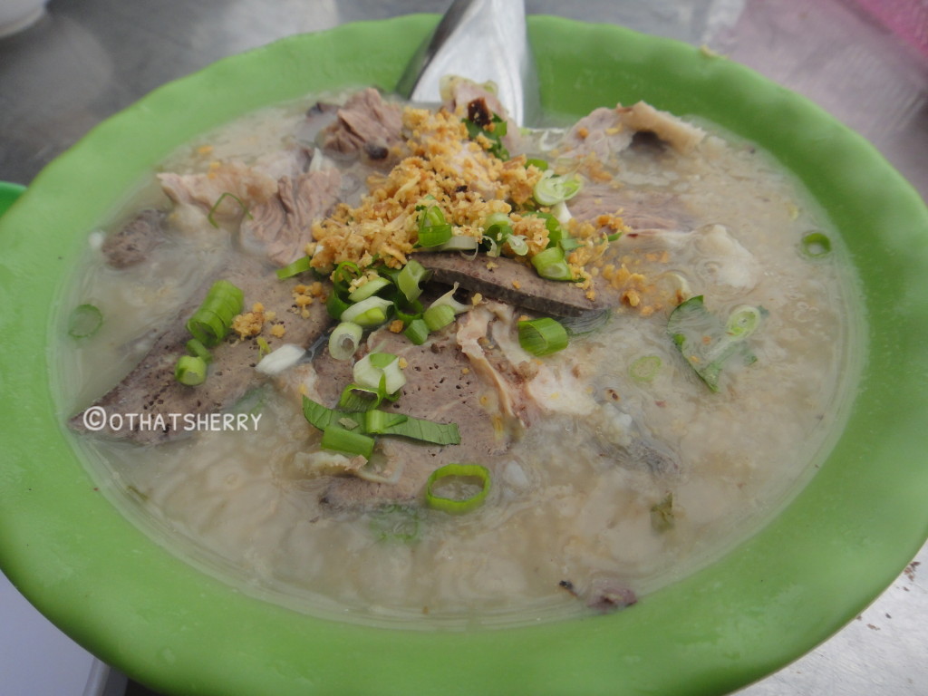 "zhou" (Vietnamese version of Chinese porridge) 