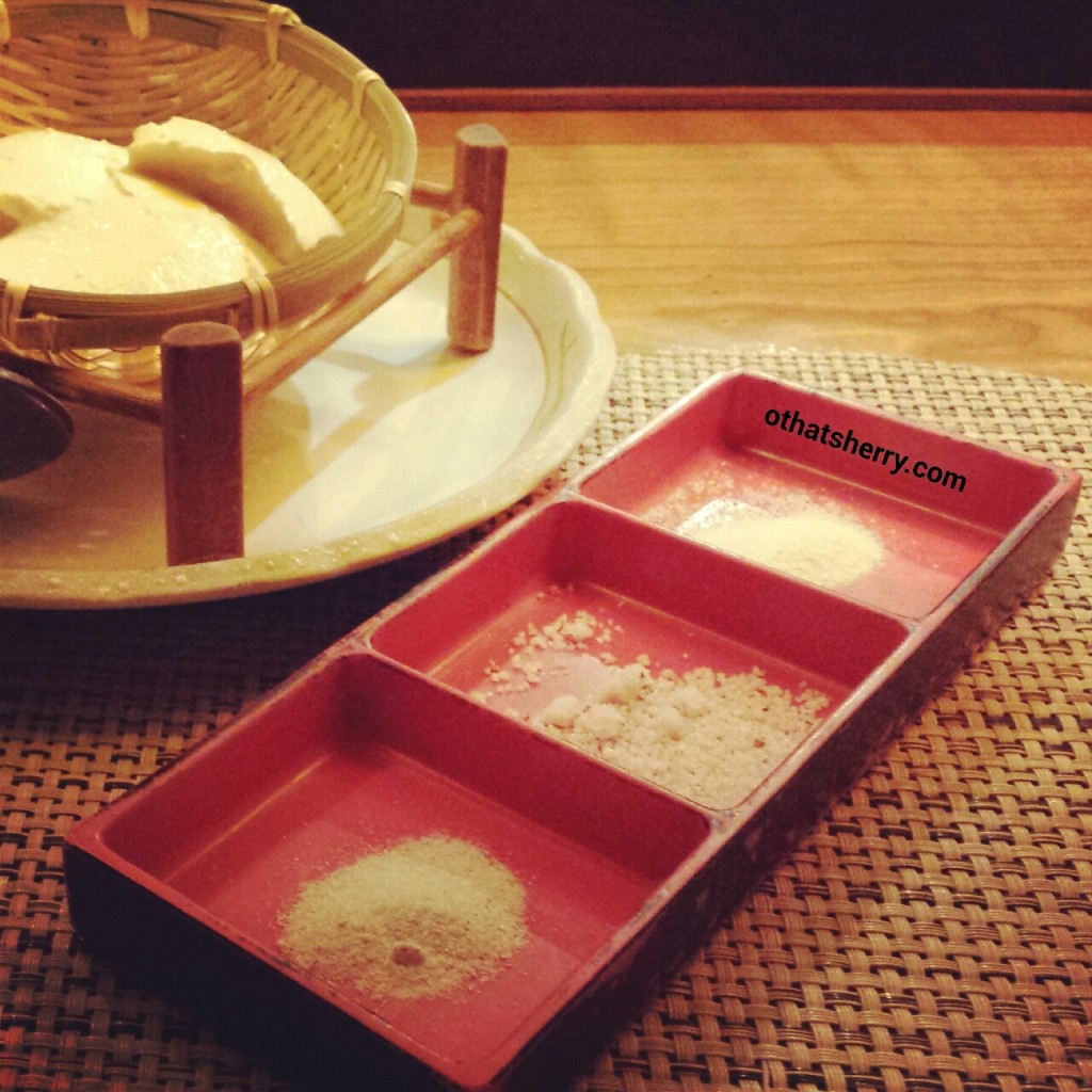 Fall calls for homemade tofu at Aburiya Kinnosuke