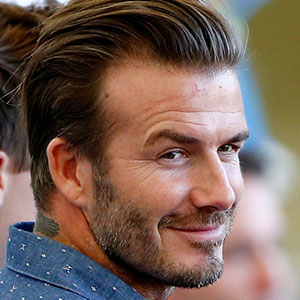 David Beckham, retired British soccer player (image credit: Details)